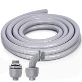 Feotech 1-inch straight conduit fittings for secure outdoor wiring