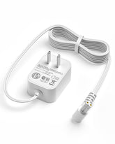 FGIEU 23V charger for Dustbuster shown, compatible with multiple Black & Decker models for quick recharging.