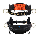 FHFallArrest tongue buckle safety belt provides secure on-site fit