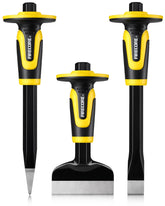 Firecore rock chisel set packaging shows rugged kit ready for jobsite use