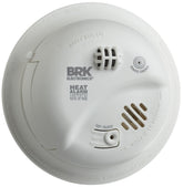 First Alert HD6135FB hardwired heat alarm with 85dB alarm for garage safety.