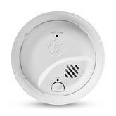 First Alert SMI100-AC front view showing compact ceiling-mount design for quick protection