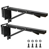Fistihon e-track bracket folded compact for space-saving trailers