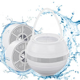 Fitespot bath filter attached to tub faucet reduces chlorine for gentler skin