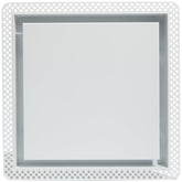 Fittes flush vent cover 14x14 front view with seamless finish