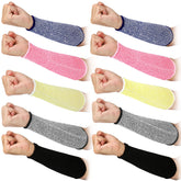 Fivenl cut-resistant arm sleeve in black with lightweight forearm protection