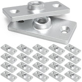 Fixirons ceiling flange hanger connects 3/8 in rod securely for durable plumbing projects.