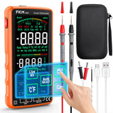 FKM Pro DMM 5-inch touch screen display for quick, one-handed measurements.