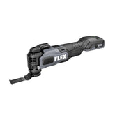 FLEX 24V brushless multitool ready for precise cuts in renovation projects