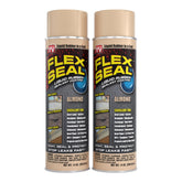 Flex Seal 14oz Almond bottle pour seals leaks quickly on wood and metal
