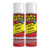 Flex Seal 14oz white spray can ready for quick leaks sealing.
