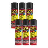 Flex Seal front view with 14-oz black can, ready for sealing.