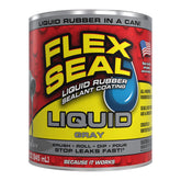 Flex Seal Liquid bottle pour shows quick watertight coating for leaks