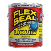 Flex Seal Liquid on a roof seam seals leaks and blocks moisture.