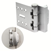 FlipLok door lock mechanism close-up shows strength and precise engineering for secure entry.