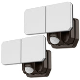 FLITI battery-powered motion light two-pack for easy wall mounting and bright security.