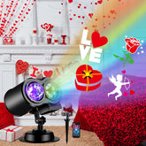 FLITI Brighter Valentines Projector front view for compact romance lighting