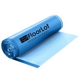 Floorlot BlueStep underlayment with moisture barrier protects floors from subfloor moisture.