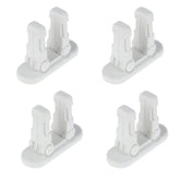 Flowden improved door lever lock four-pack, main view for home safety and easy access