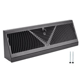 Flowild baseboard register 15in front view fits 15-inch openings for flexible room layouts