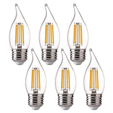 FLSNT CA11 dimmable filament bulb 2700K soft white for cozy ambiance