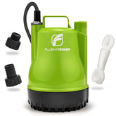 FLUENTPOWER quarter-horsepower utility pump portable submersible for quick water removal.