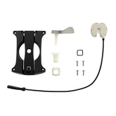 Flushmate universal handle kit front view showing dual-hand compatibility and durable build.