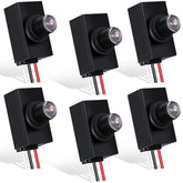 Flutesan front-view dusk-to-dawn sensor for automatic exterior lighting.