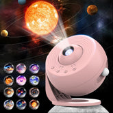 FlyEagle Galaxy Projector Earth Pattern creates immersive night sky for relaxing evenings.