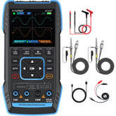FNIRSI 2C23T oscilloscope front display with clear waveform visualization.