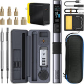 FNIRSI HS02 heat set tool with corded iron for precise insert work