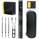 FNIRSI HS02B soldering iron front display for precise heat control