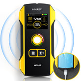 FNIRSI WD-02 positioning hole closeup helps mark edges and centers precisely.