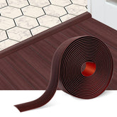FONUNO floor transition strip coffee wood grain for seamless room transitions