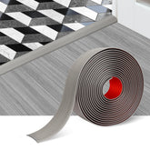 FONUNO floor transition strip in gray wood grain, 2in, 10ft, creates smooth room transitions