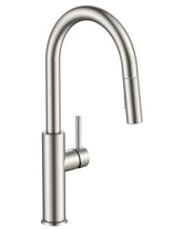 FORIOUS kitchen faucet with high arc spout, simplifying cleanup tasks.