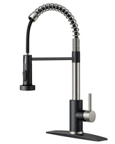 FORIOUS kitchen faucet with pull-down sprayer for versatile tasks