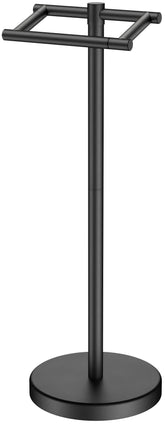 FORIOUS toilet paper holder with heavy base for wobble-free stability