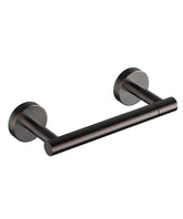 FORIOUS pivoting double-post toilet paper holder in stainless steel prevents slips and speeds roll changes