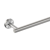 FORIOUS towel rack brushed nickel 24-inch wall mount for durable bathroom organization.