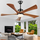 Forrovenco 60-inch ceiling fan with light and remote for versatile indoor-outdoor spaces.