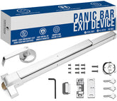 FORTSTRONG 31-inch panic exit push bar front view for high-traffic doors, durable and secure.