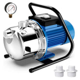 FOTING shallow well pump front view for efficient garden irrigation and water transfer.
