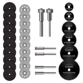 FOTYBEI diamond cutting wheels for Dremel offering precise gem and glass cutting for jewelry projects.