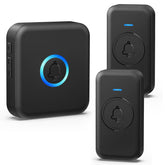 FOVKSUC wireless doorbell receiver with US plug and long-range alert.