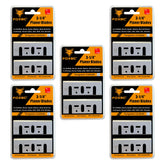 FOXBC 3-1/4 inch carbide planer blades ready for clean, precise cuts