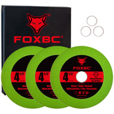 FOXBC diamond glass cutting disc for angle grinders enabling precise cuts on glass and tile