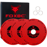 FOXBC diamond metal cut-off wheel cutting rebar with precision