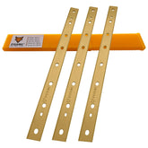 FOXBC titanium planer blades for DW734 with 12-1/2 inch edge.
