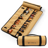 Foxrino Tool Roll front view showing compact organization for on-site tasks.